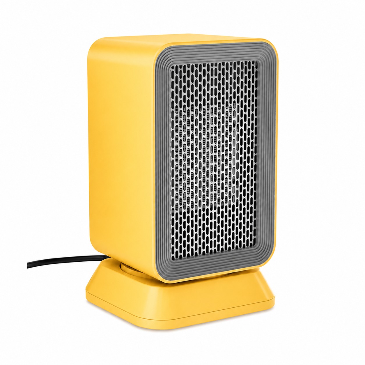 Timer Ceramic Space Heater — Yellow