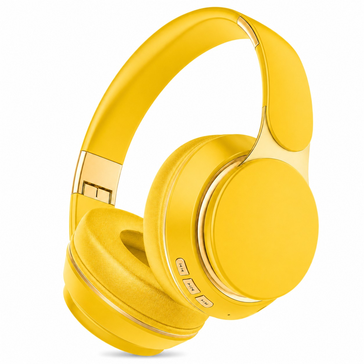 Wireless Gaming Headset With Microphone — Yellow