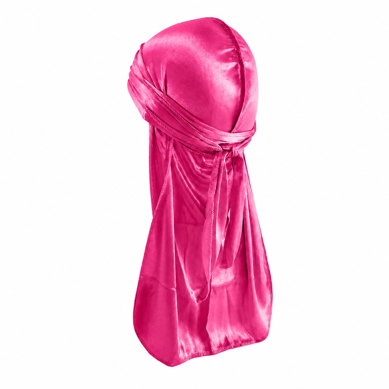 Polyester Pirate Head Wrap Scarf — Fuchsia Pink