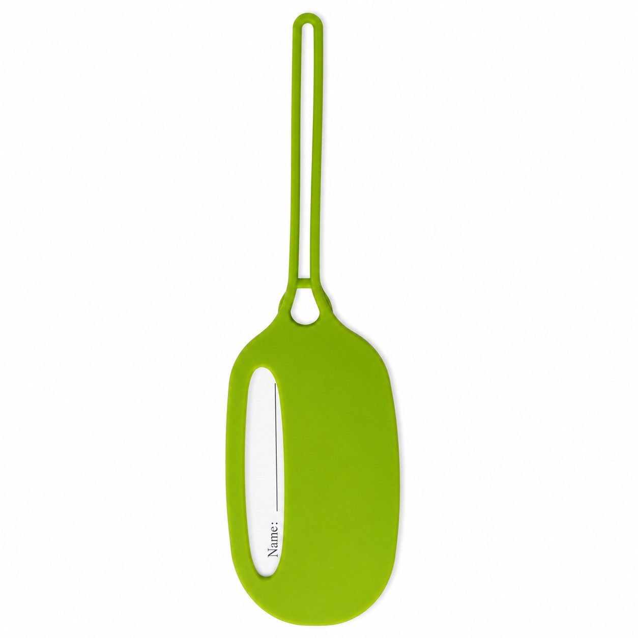 Looped PVC Luggage Tag With Information Card — view 2