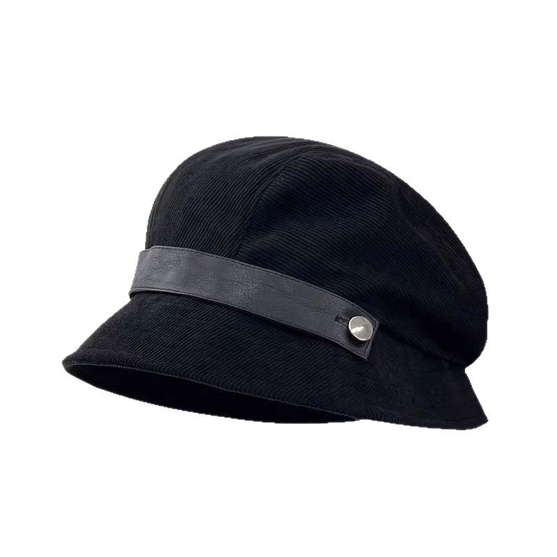 Corduroy Short Brim Cadet Cap — view 2