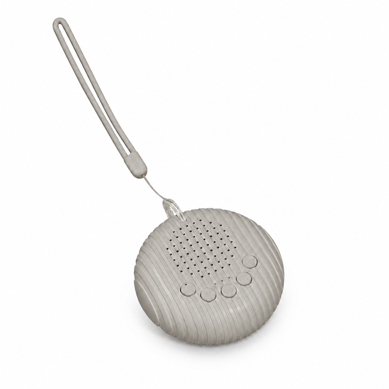 Compact White Noise Sound Machine — Nickel Silver
