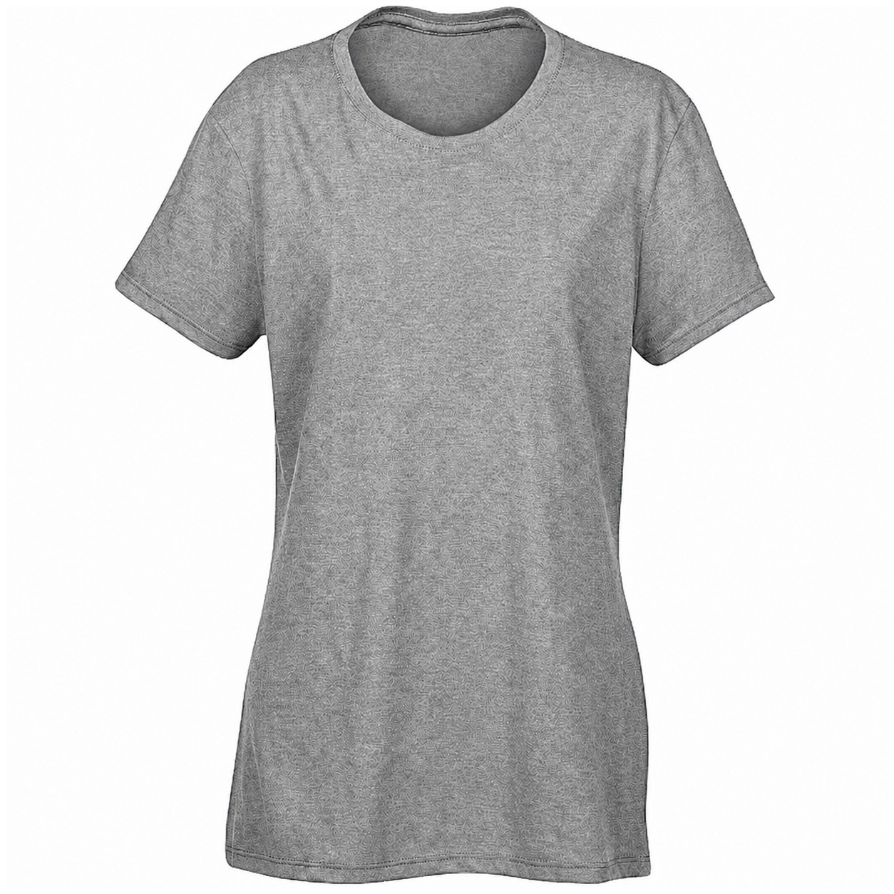 Ladies' Tri-Blend Short-Sleeve Tee — Gray