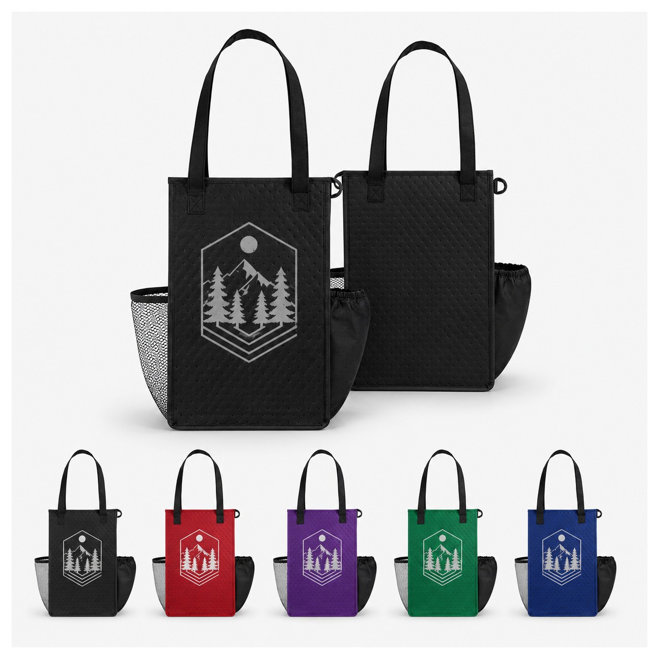 Reinforced Handles 9" Tote Bag