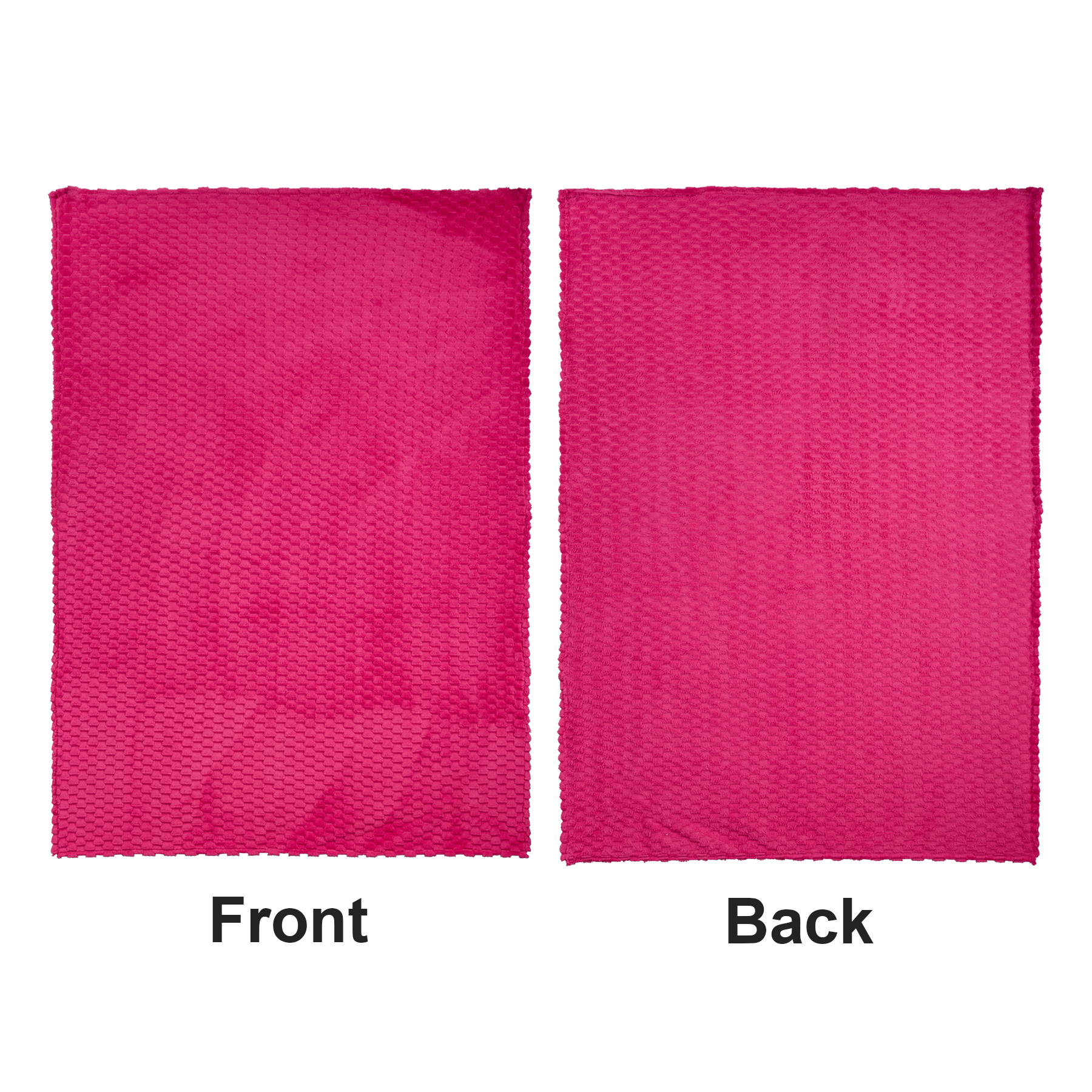 300GSM Grid Flannel Throw Blanket — view 2
