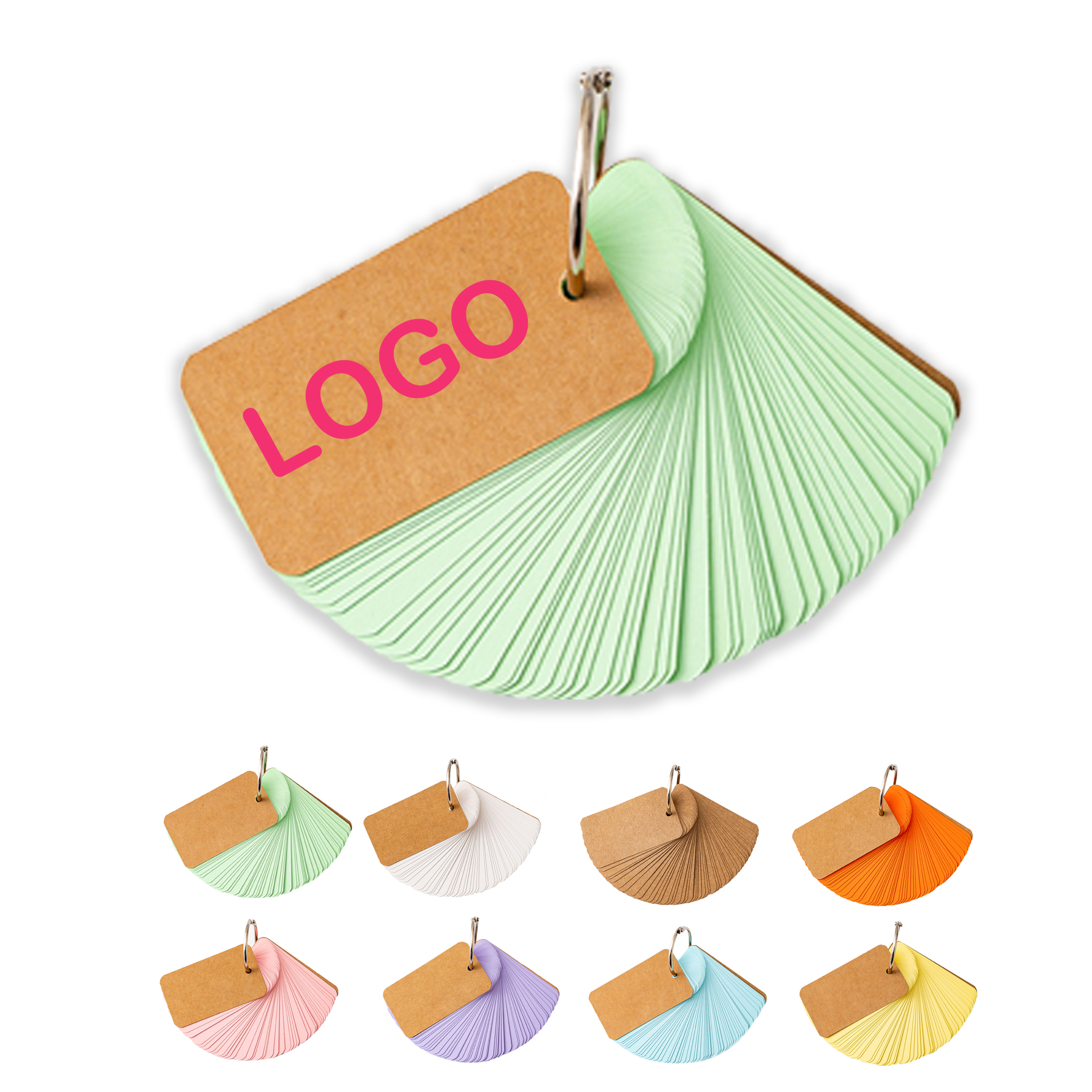 Ring Bound Kraft Notecard Set