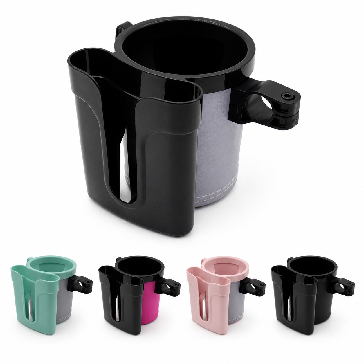 Bike Cup Holder With Phone Compartment