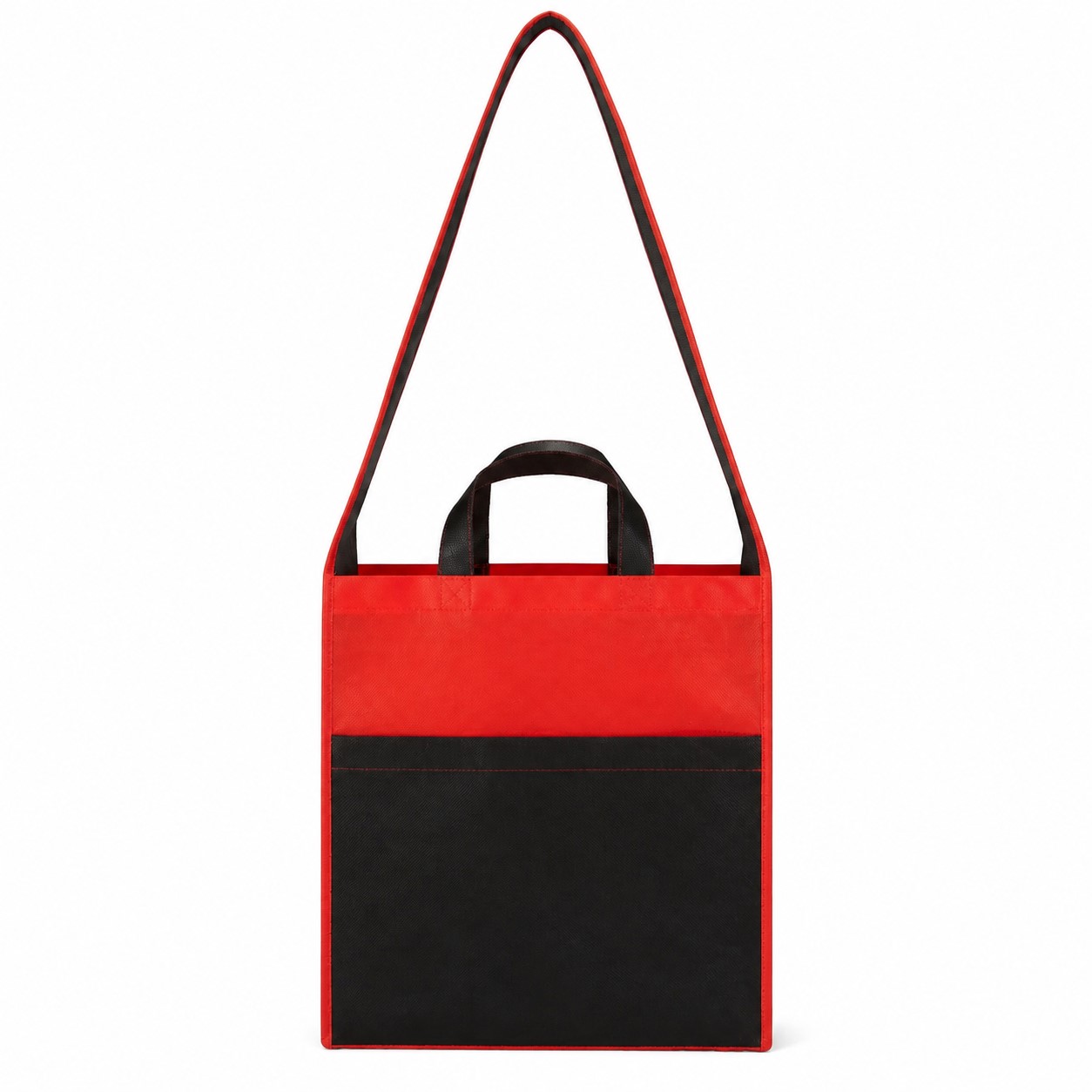 Polyester Dual Handle Convention Tote Bag — view 2
