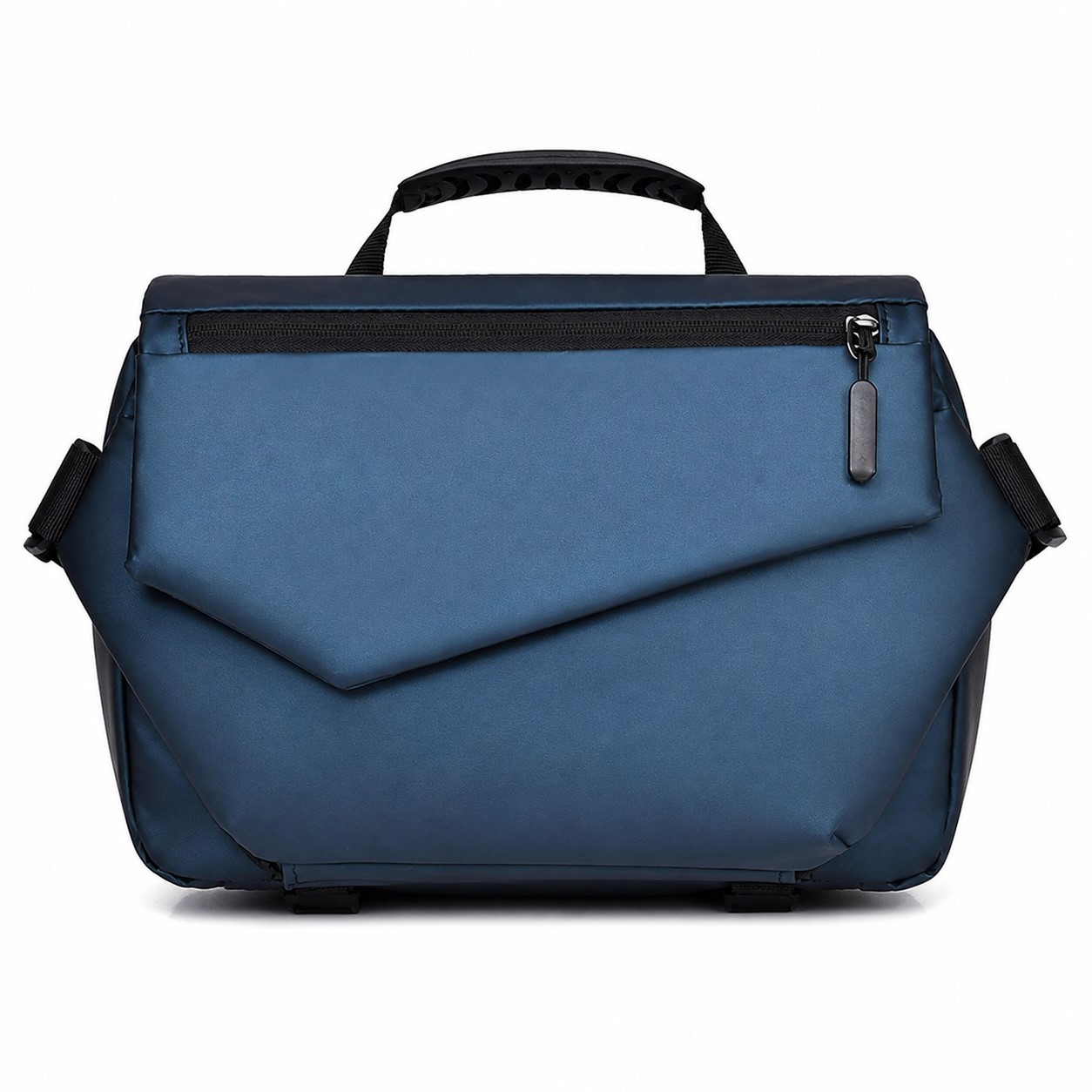 Polyester Flap Front Messenger Sling Bag — view 2