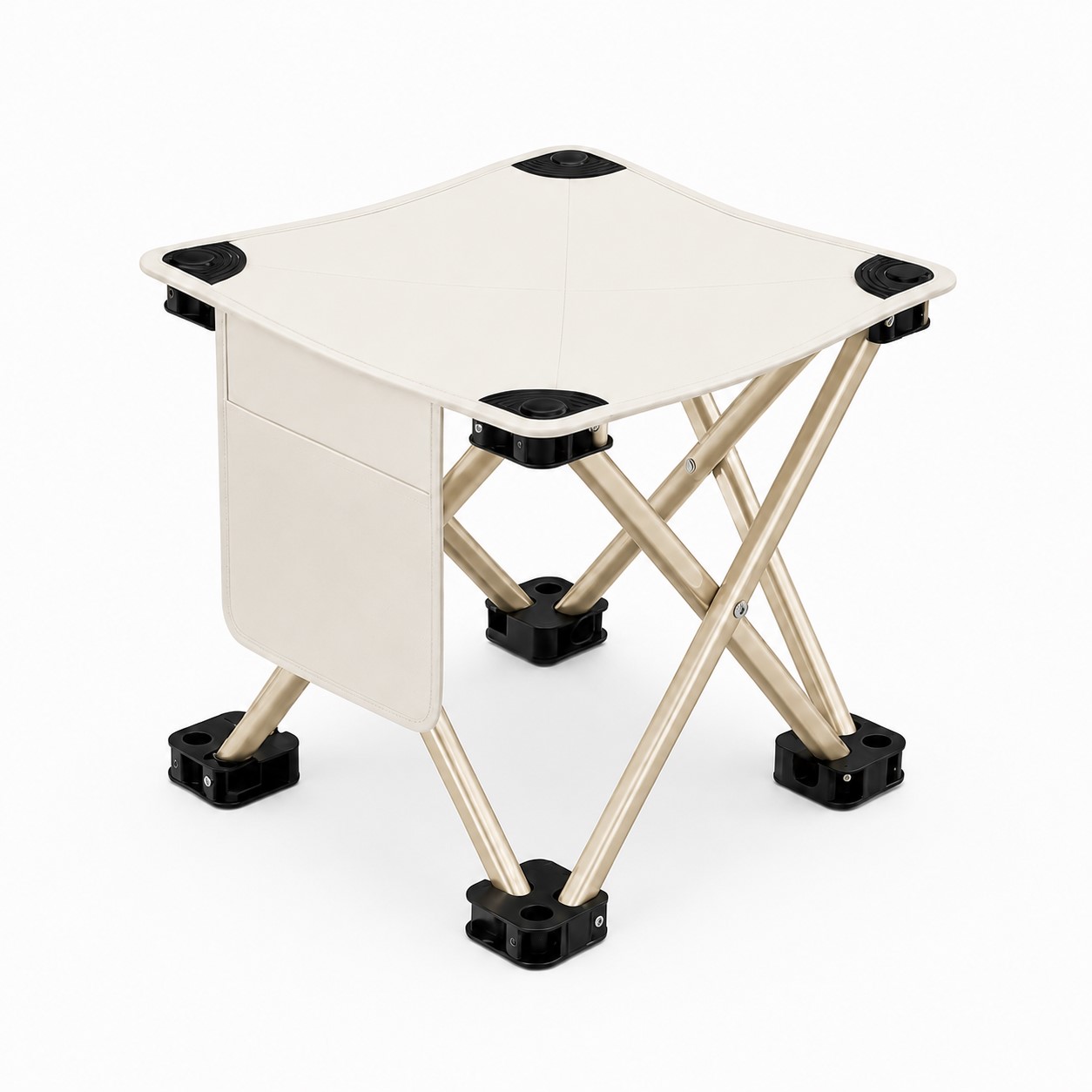 Lightweight Oxford Steel Camping Stool — view 2