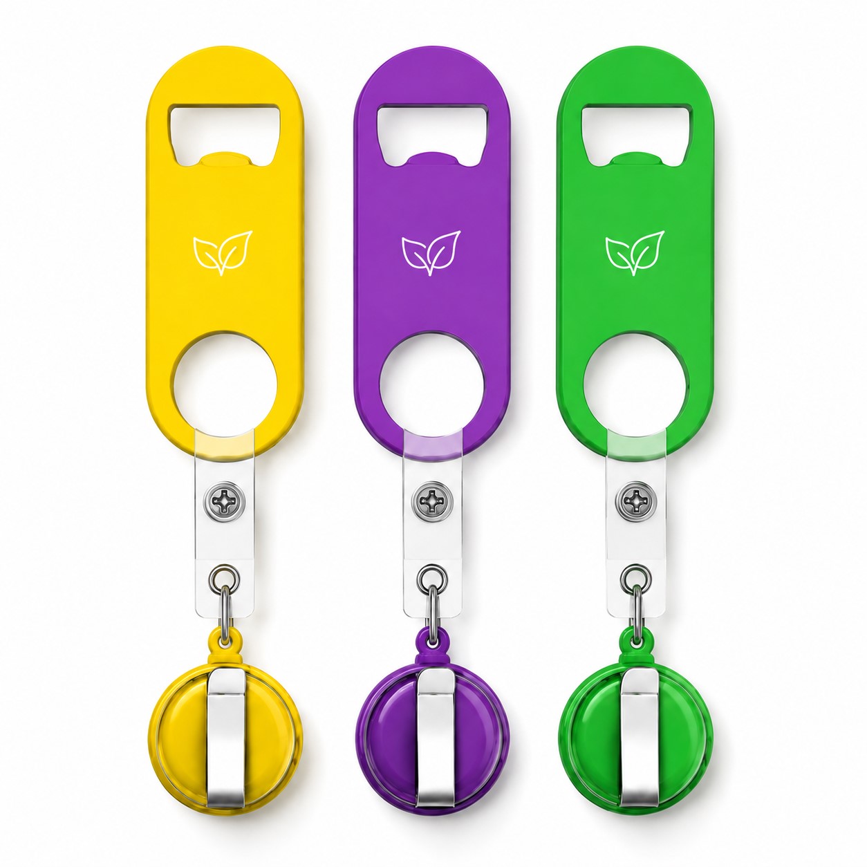 Compact ABS Retractable Bottle Opener