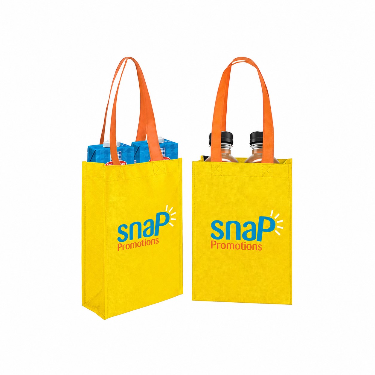 80GSM Non-Woven Tote Bag — Yellow