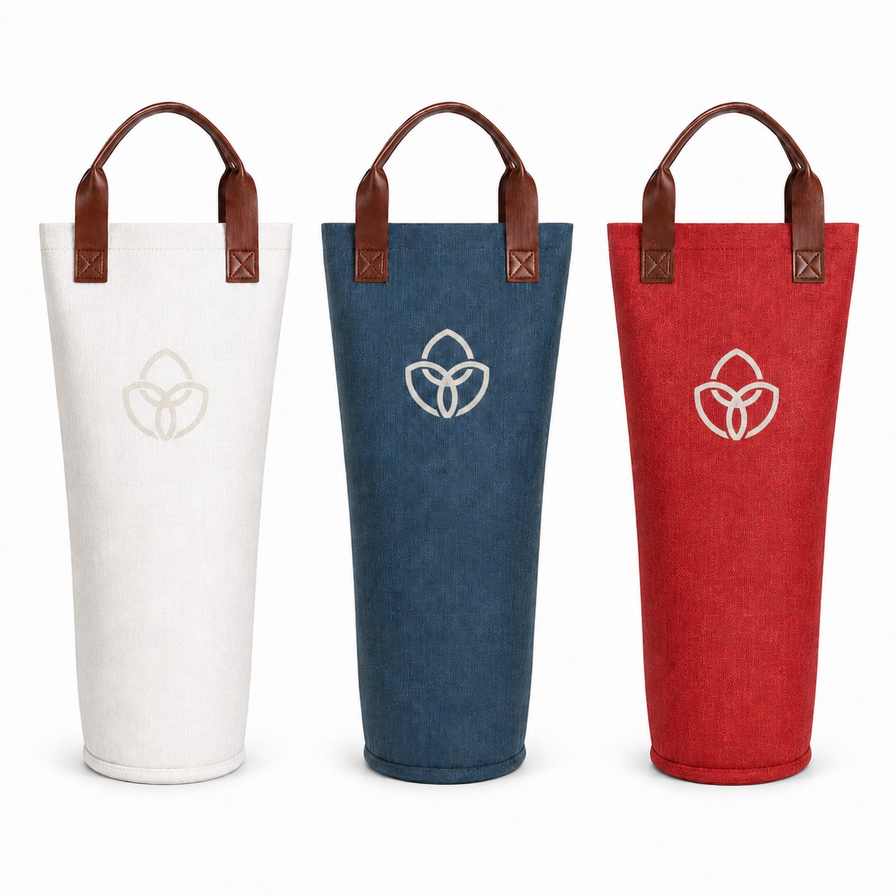 Aluminum Foil Single Bottle Insulated Wine Tote