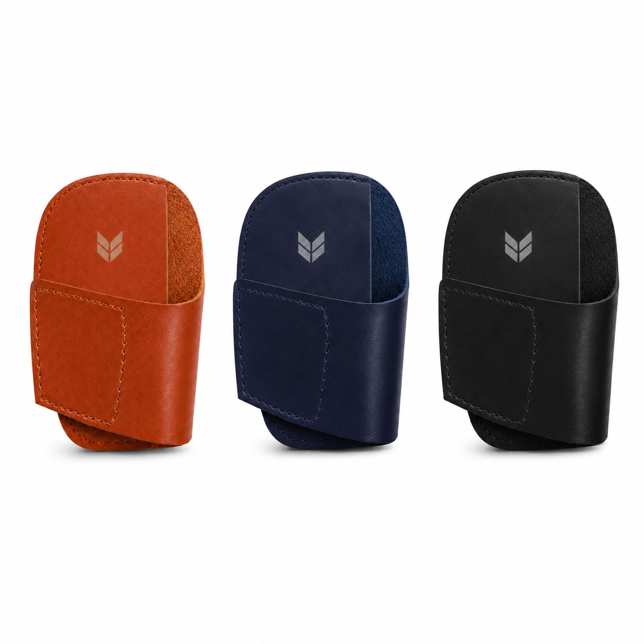 Textured PU Leather Golf Iron Cover