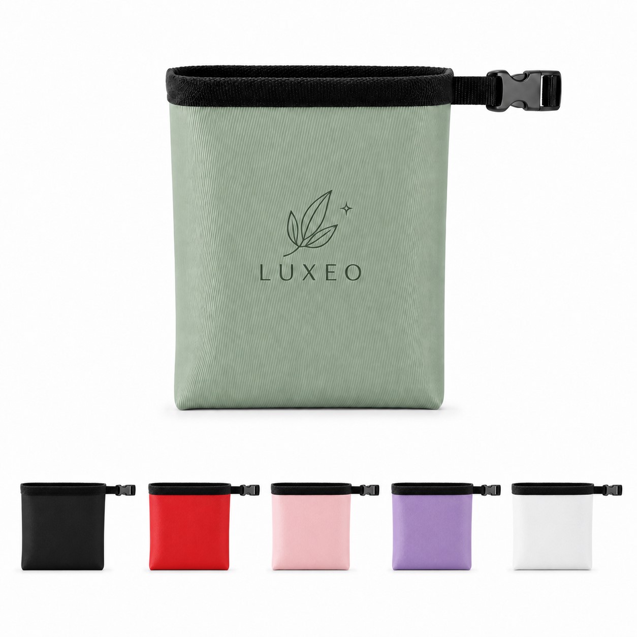 Water Resistant Polyester Golf Cleaning Pouch With Hook