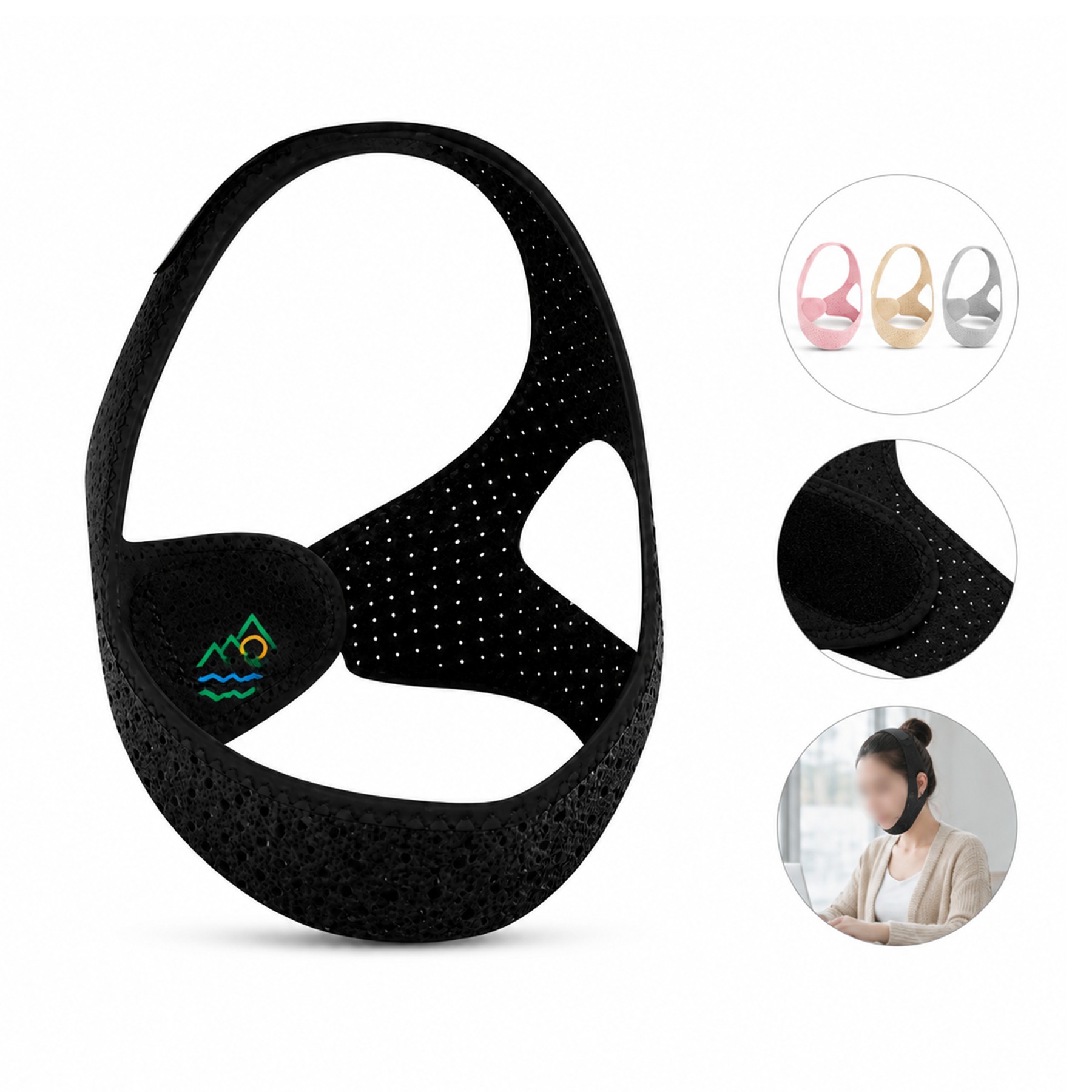 Adjustable Breathable Chin Support Strap