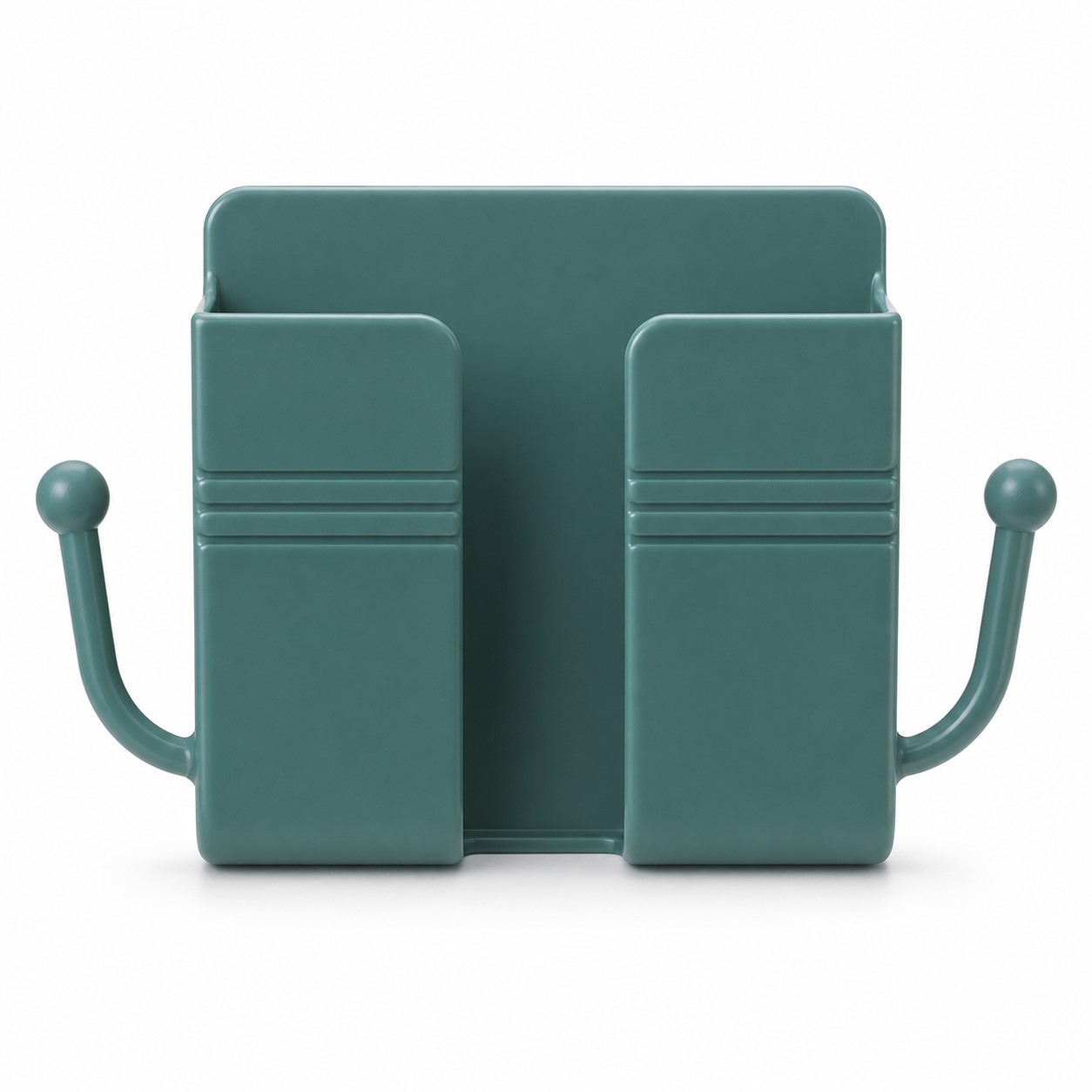 Adhesive Plastic Wall Mount Phone Organizer — view 2