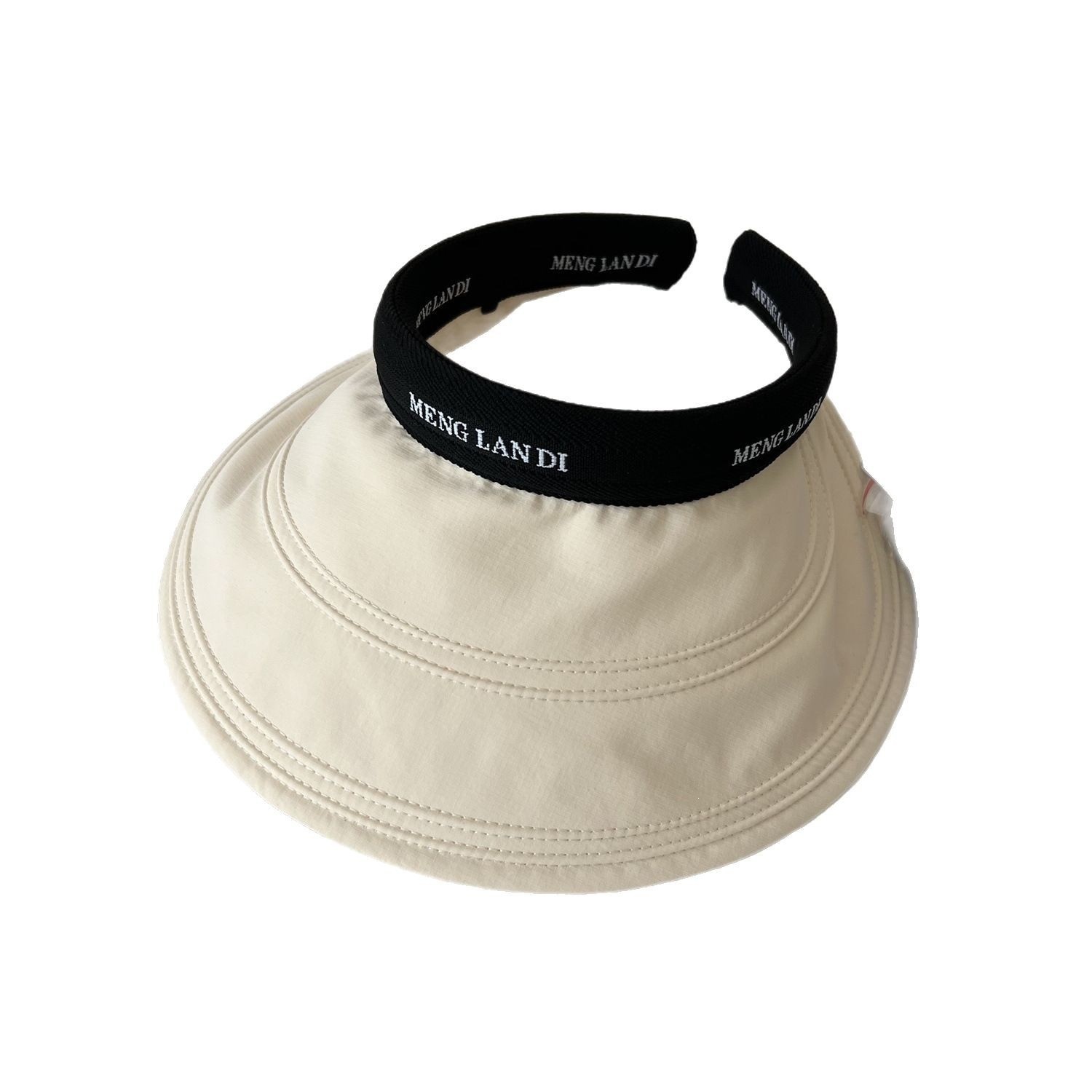 Polyester Wide Brim Shade Visor — view 2