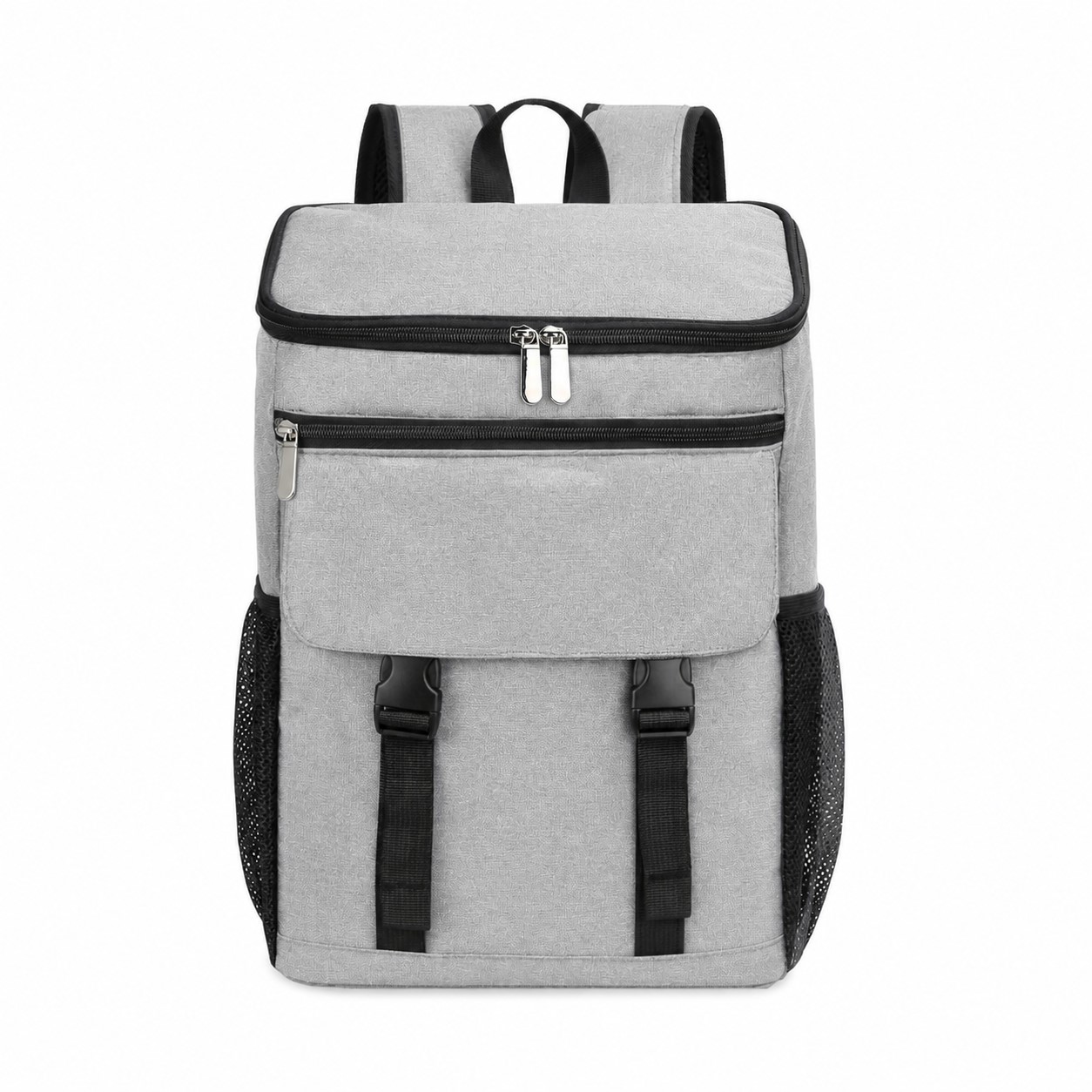 600D Oxford Backpack Cooler — Light Gray