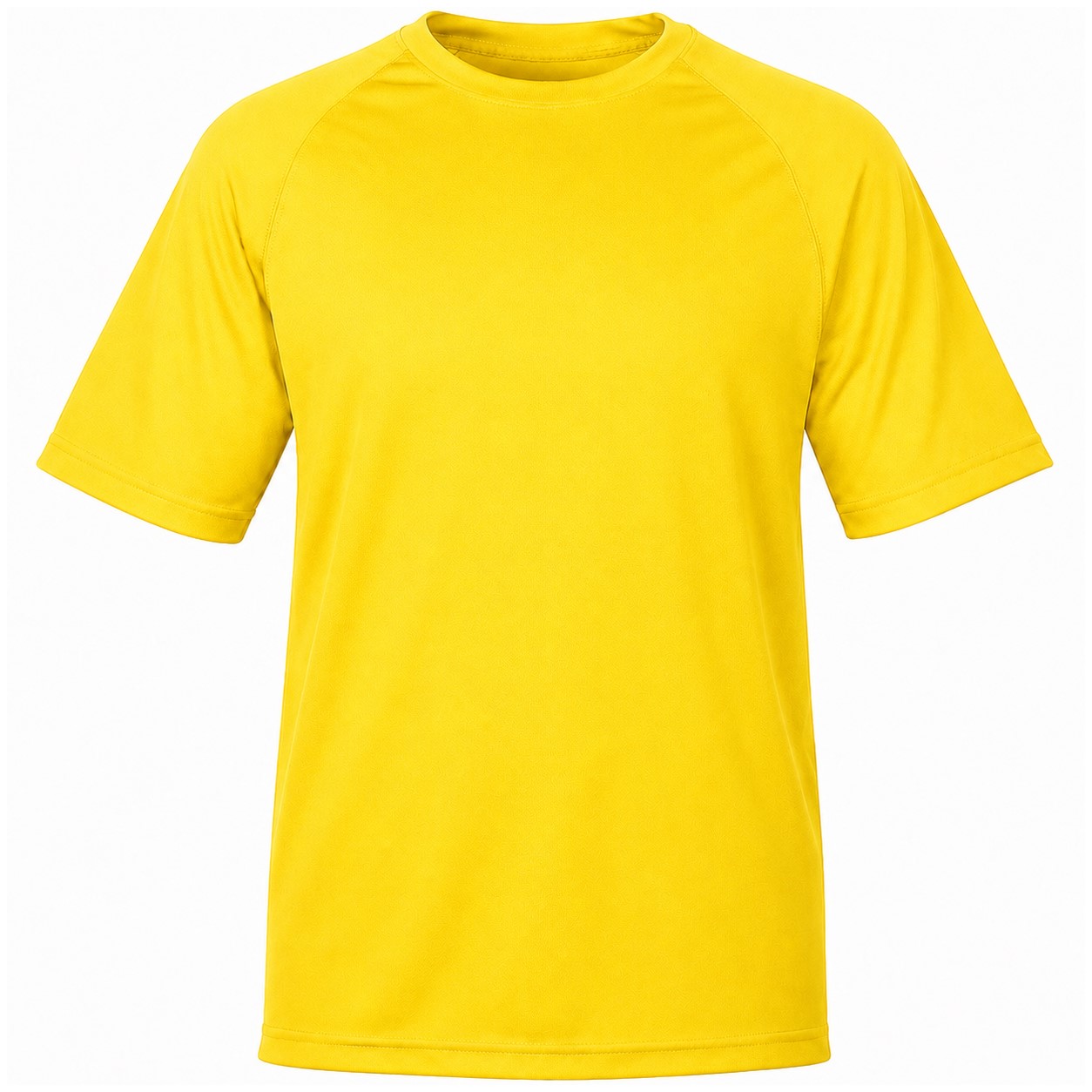 Ladies Recycled Polyester Half Zip Pullover — Yellow