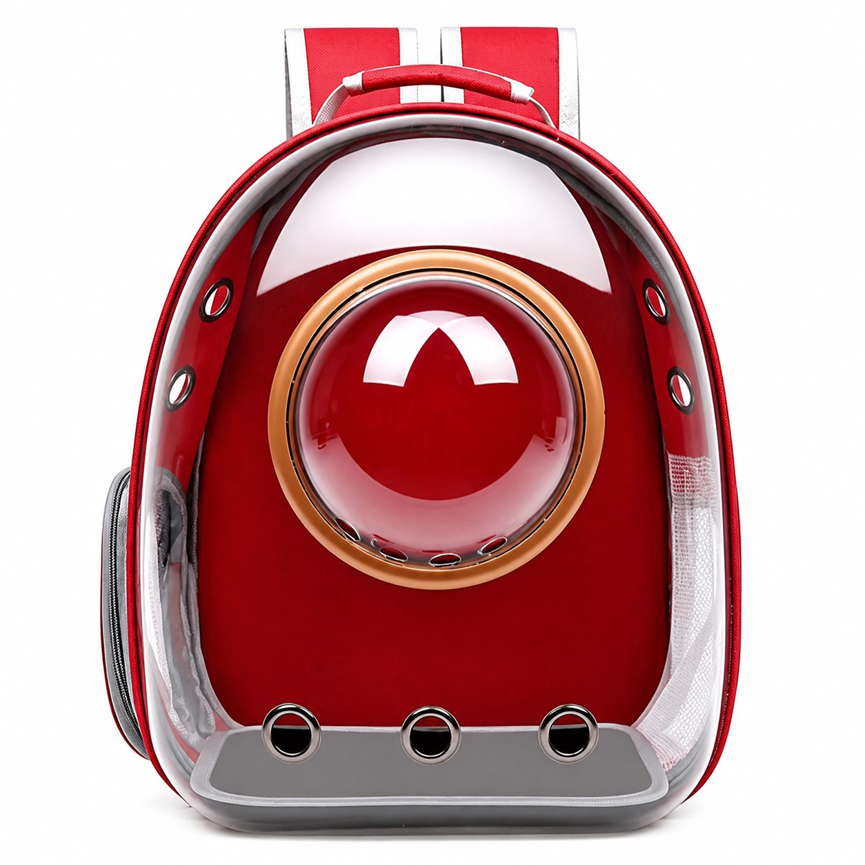 Bubble Window Polyester Pet Carrier Backpack — view 2