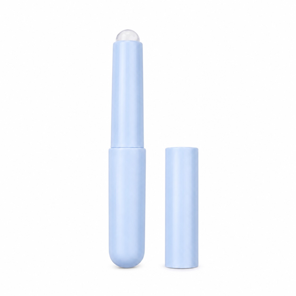 Rounded Silicone Lip Applicator With Cap — view 2