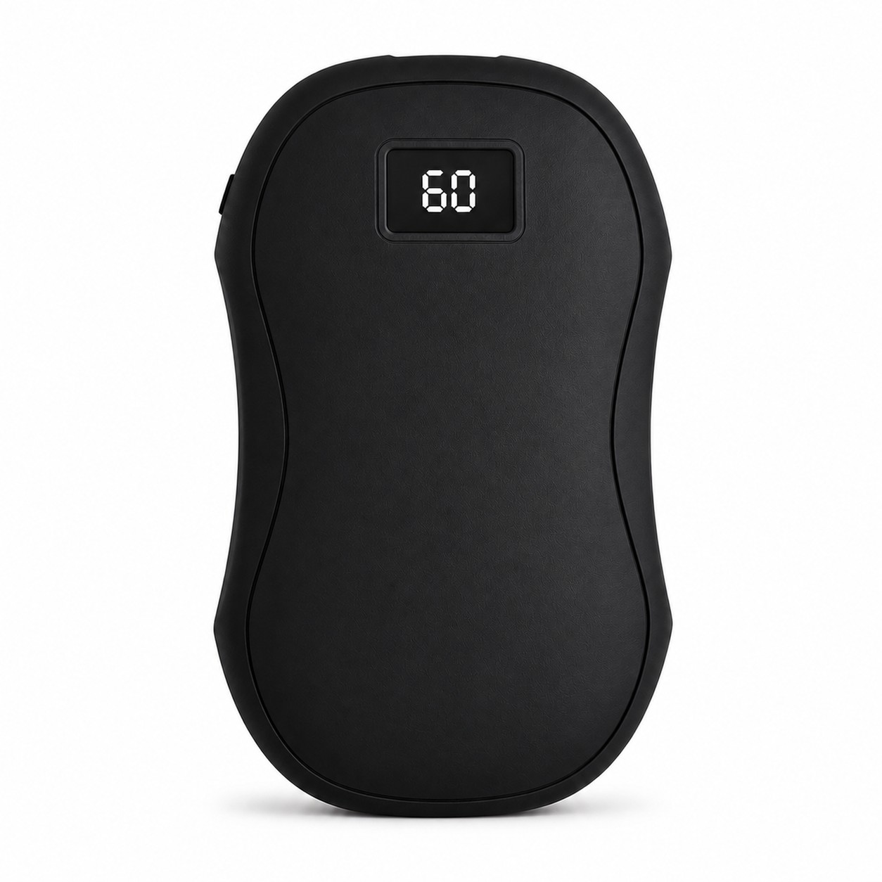 Digital Hand Warmer Battery Bank — Black