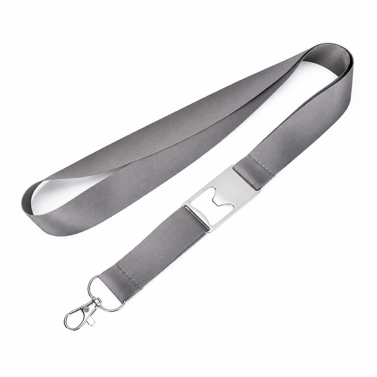 Polyester Bottle Opener Lanyard — view 2