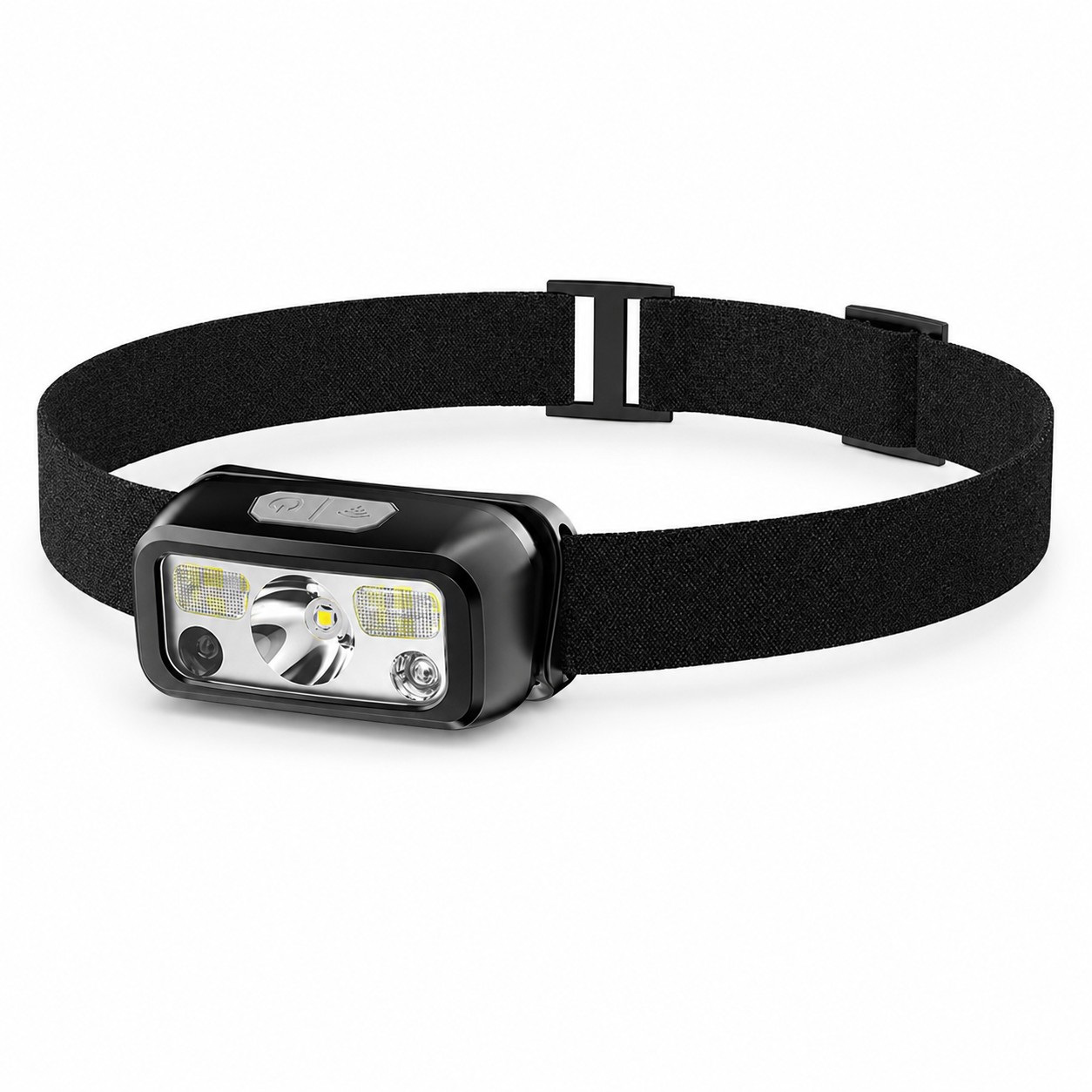 Waterproof LED Headlamp With Adjustable Headband