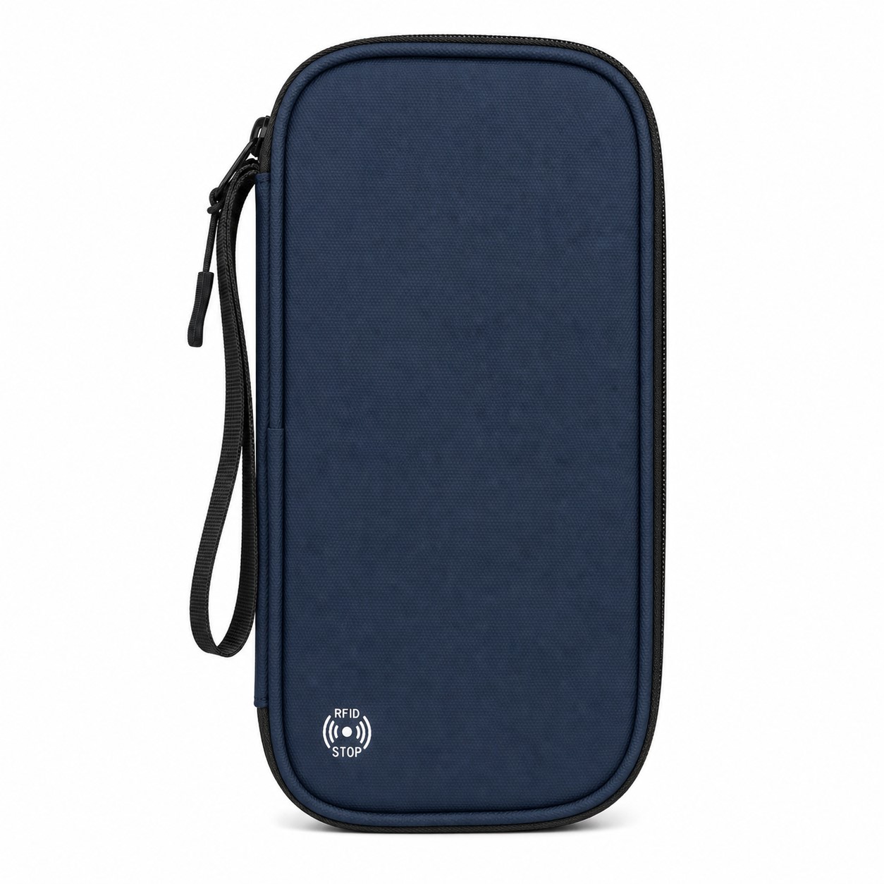 Oxford RFID Travel Wallet With Zip Closure — view 2