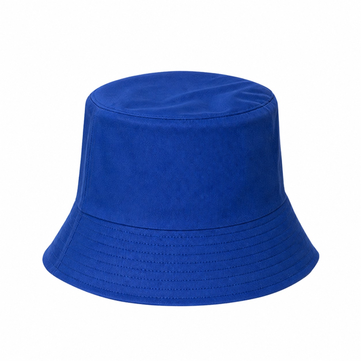 Reversible Polyester Bucket Hat — Blue