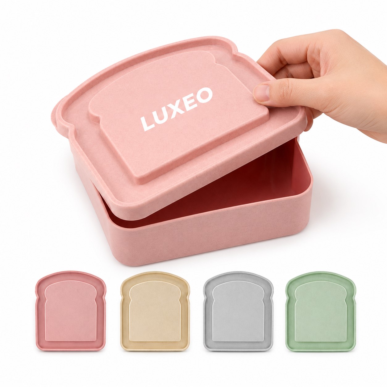 Polypropylene Bento Box With Polyester Lunch Bag