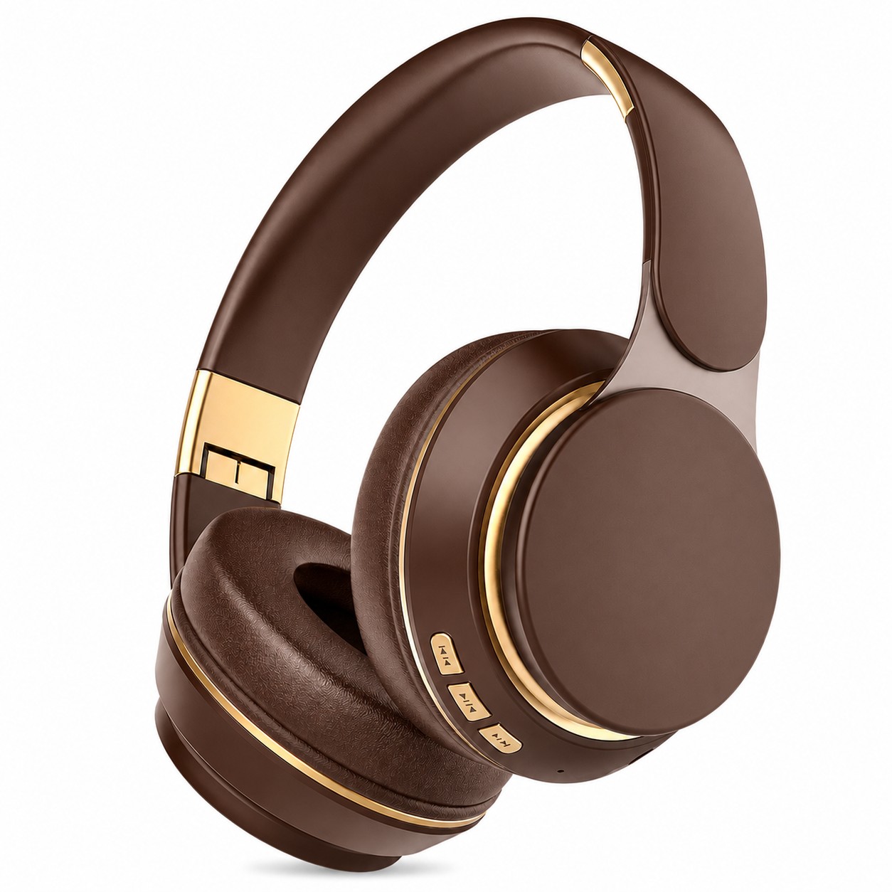 Wireless Gaming Headset With Microphone — Brown