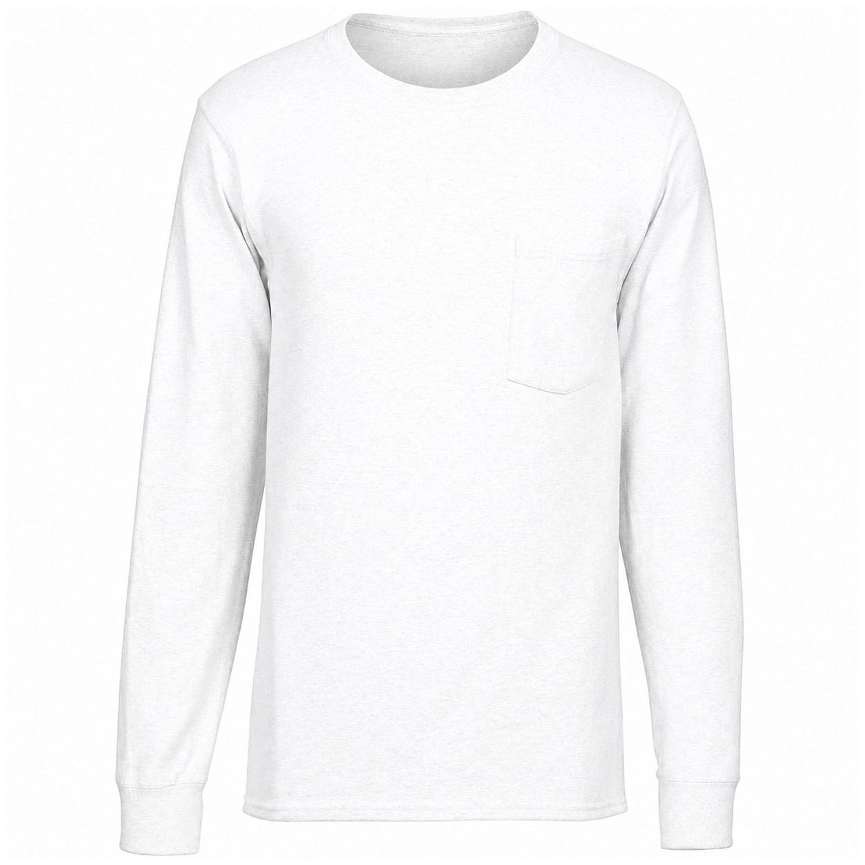 Workwear Pocket Long Sleeve Tee — White