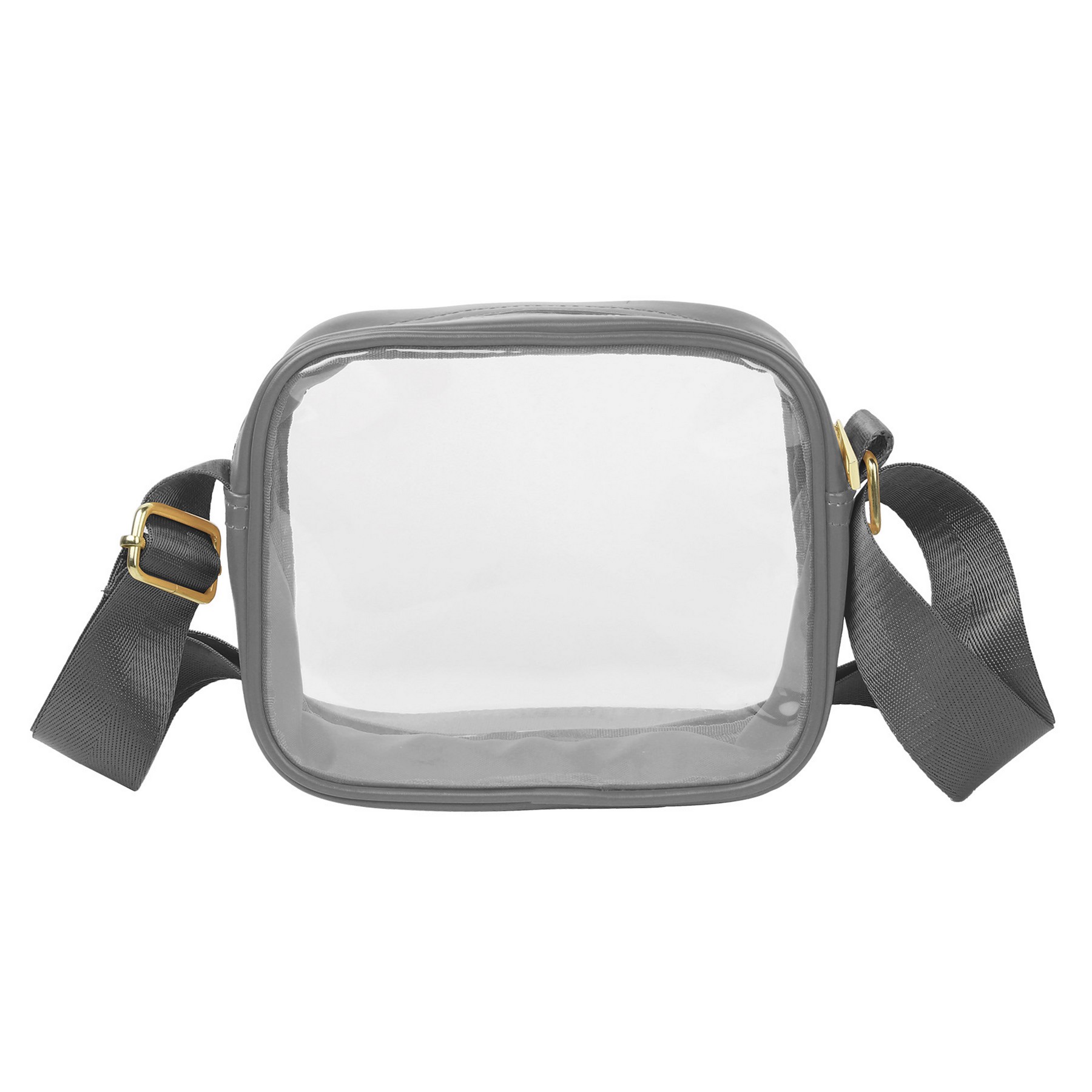 PVC Zippered Storage Crossbody Sling Bag — view 2