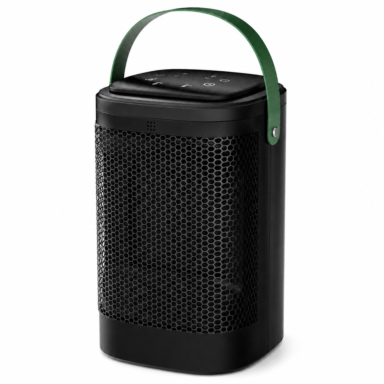 Portable Ceramic Indoor Space Heater — Green
