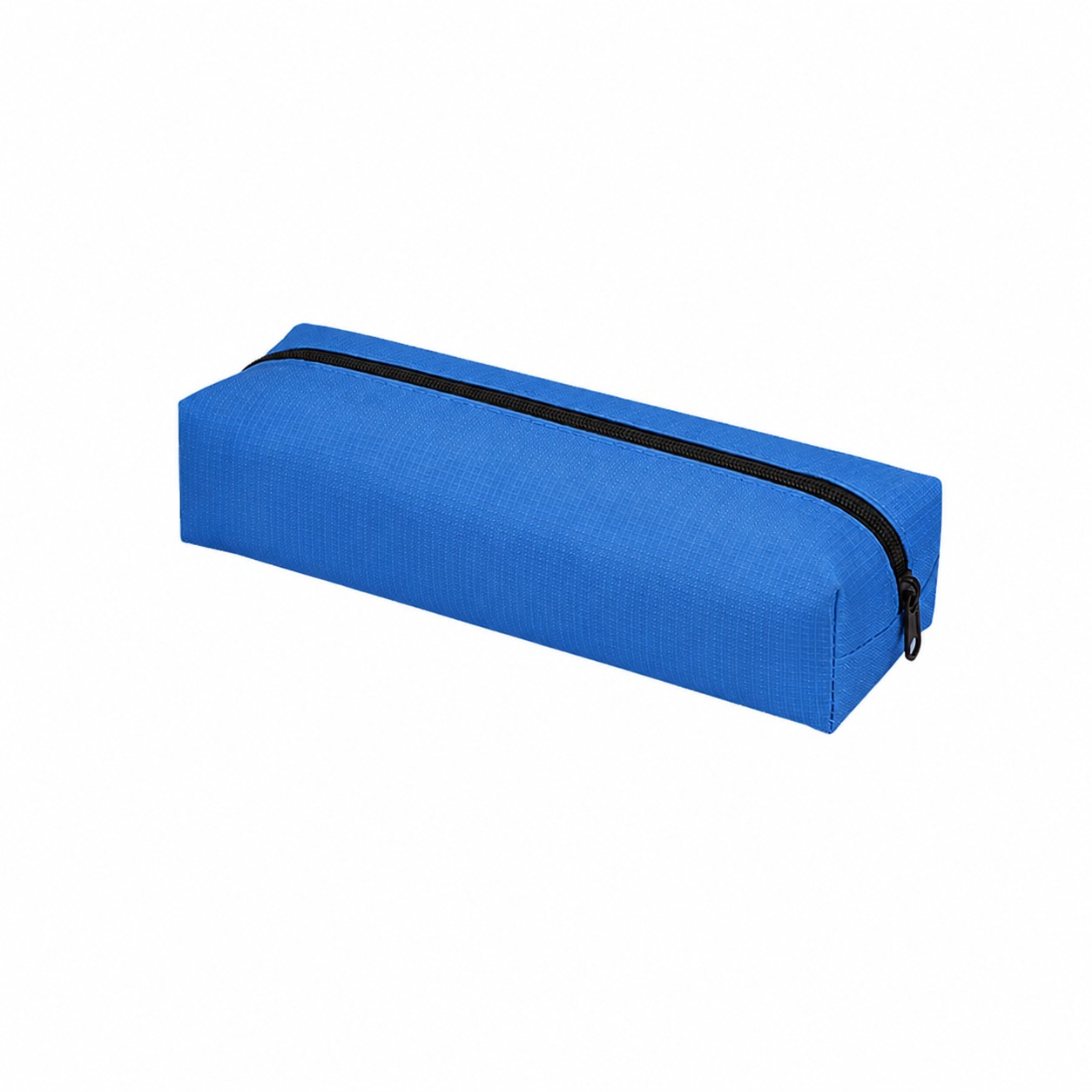 Zippered Oxford Pencil Case — Blue