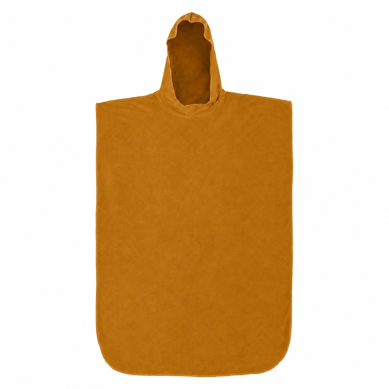Adult Hooded Towel Poncho — Bronze Gold