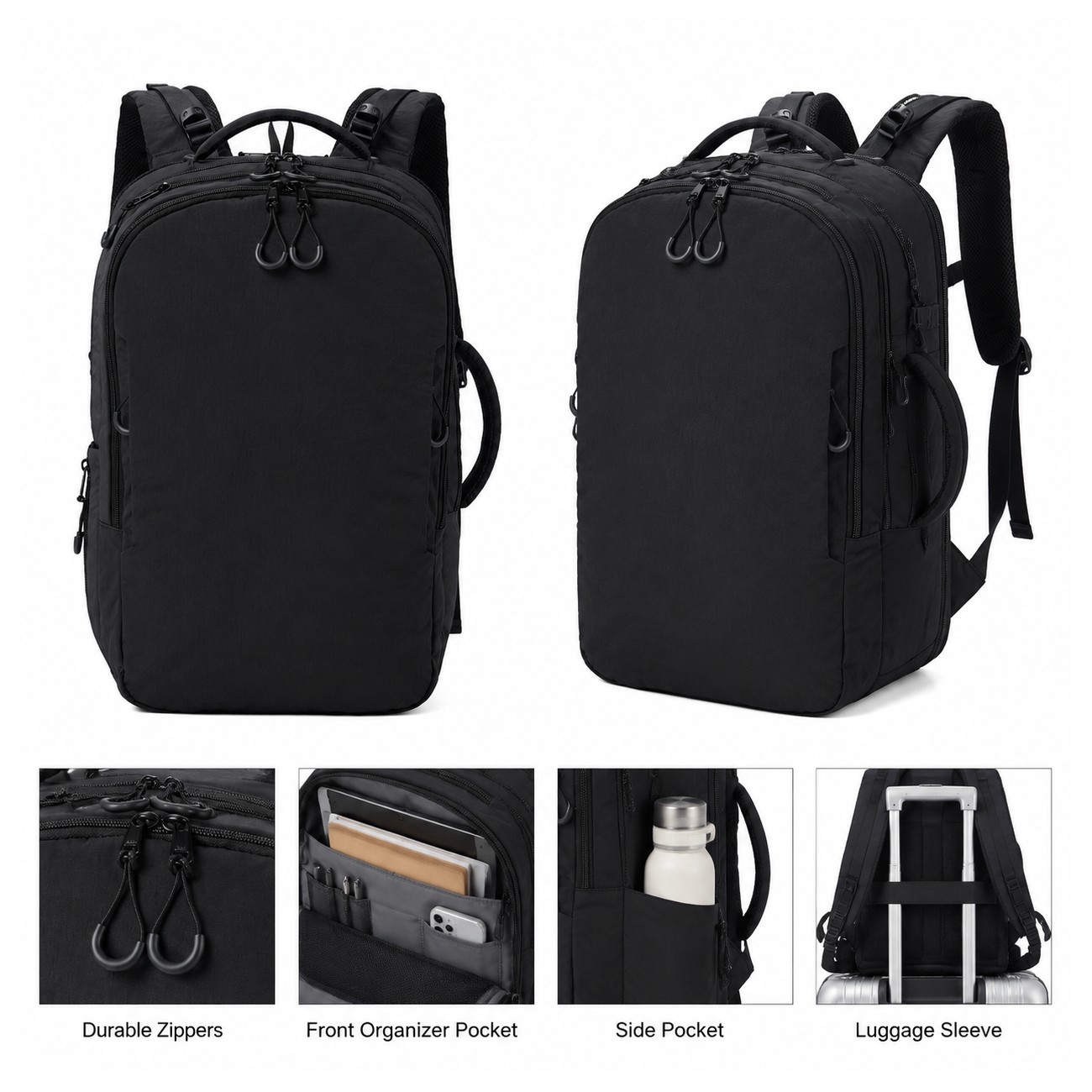 Nylon Reinforced Handles Backpack