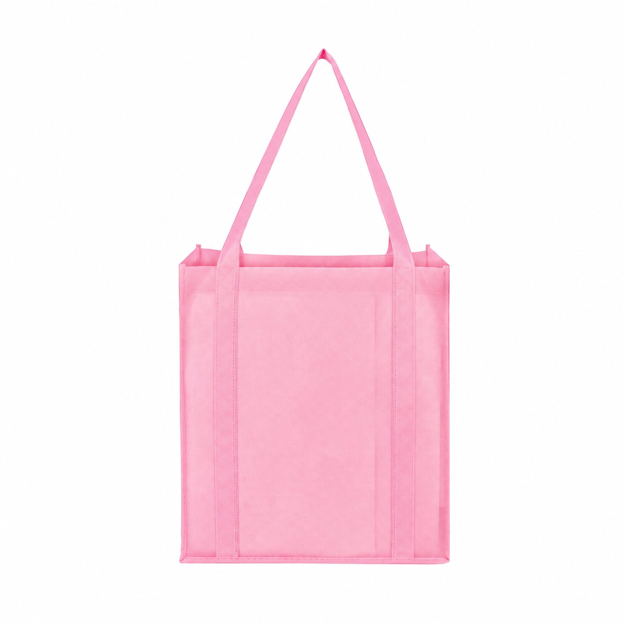 Reinforced Handles Tote Bag — Pink