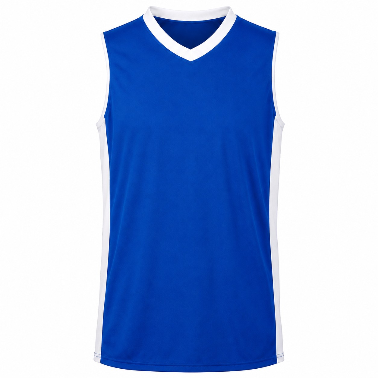 Men's Polyester Basketball Jersey — Blue