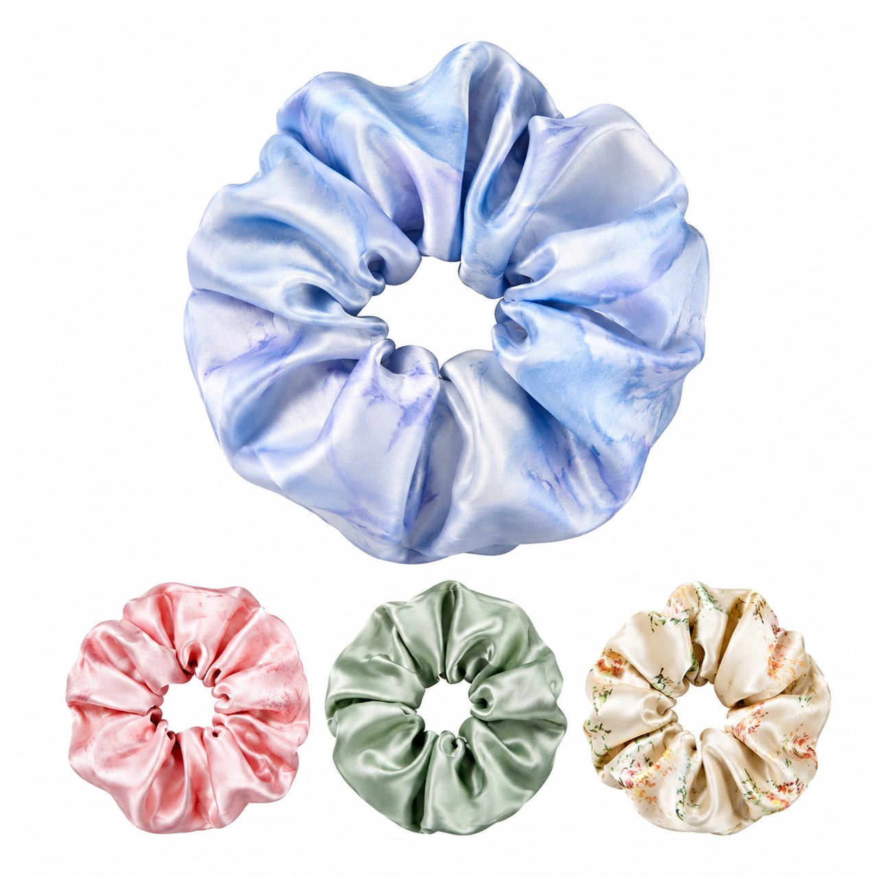 Satin Elastic Hair Scrunchie