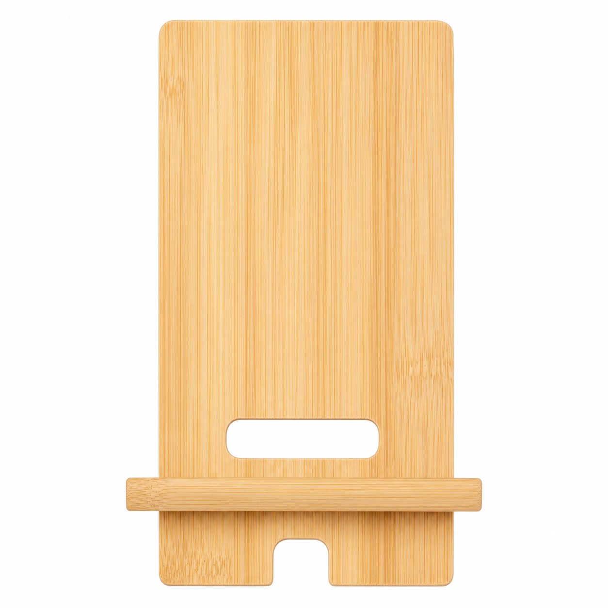 Bamboo Phone And Tablet Display Stand — view 2