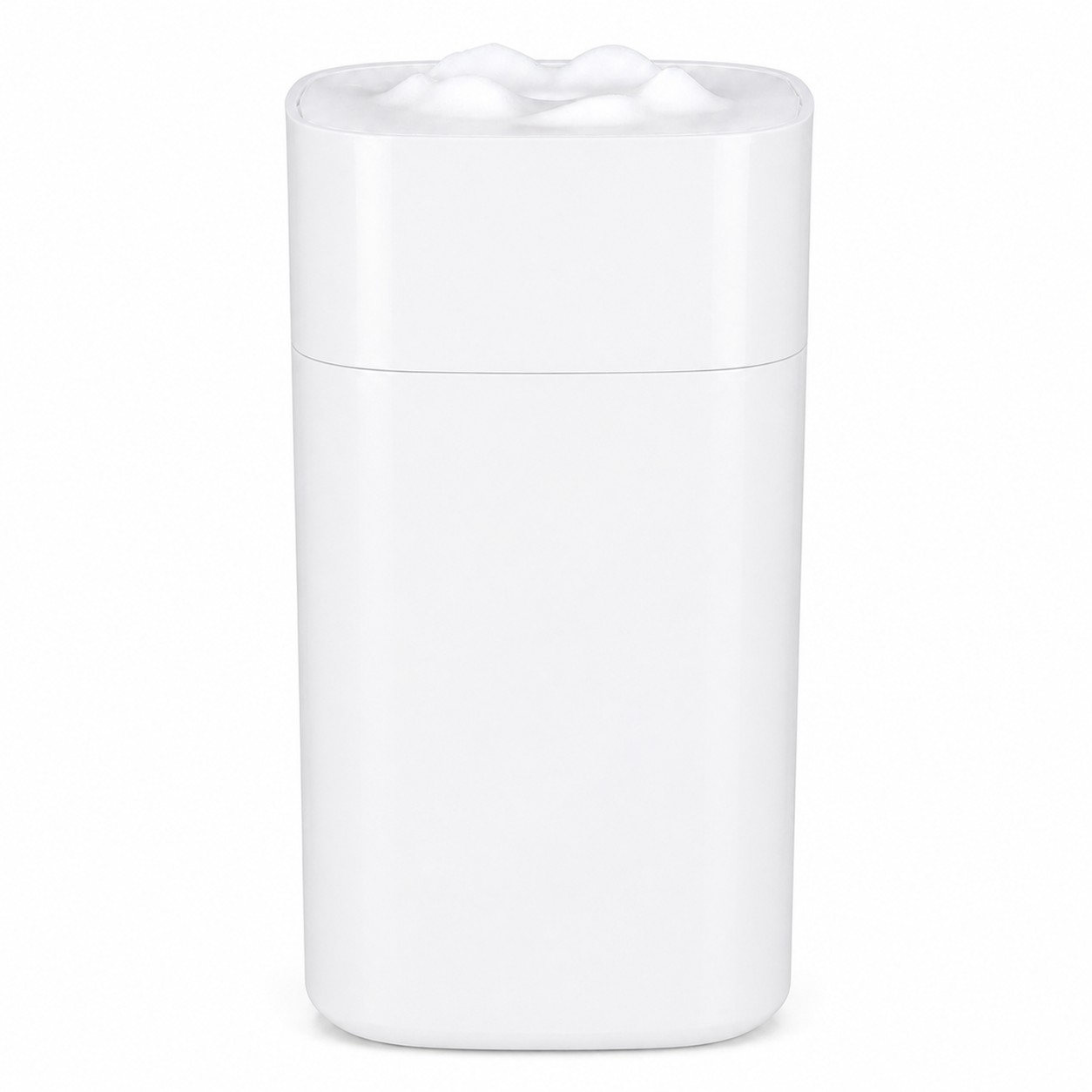 Compact Cool Mist Night Light Humidifier — Clear White