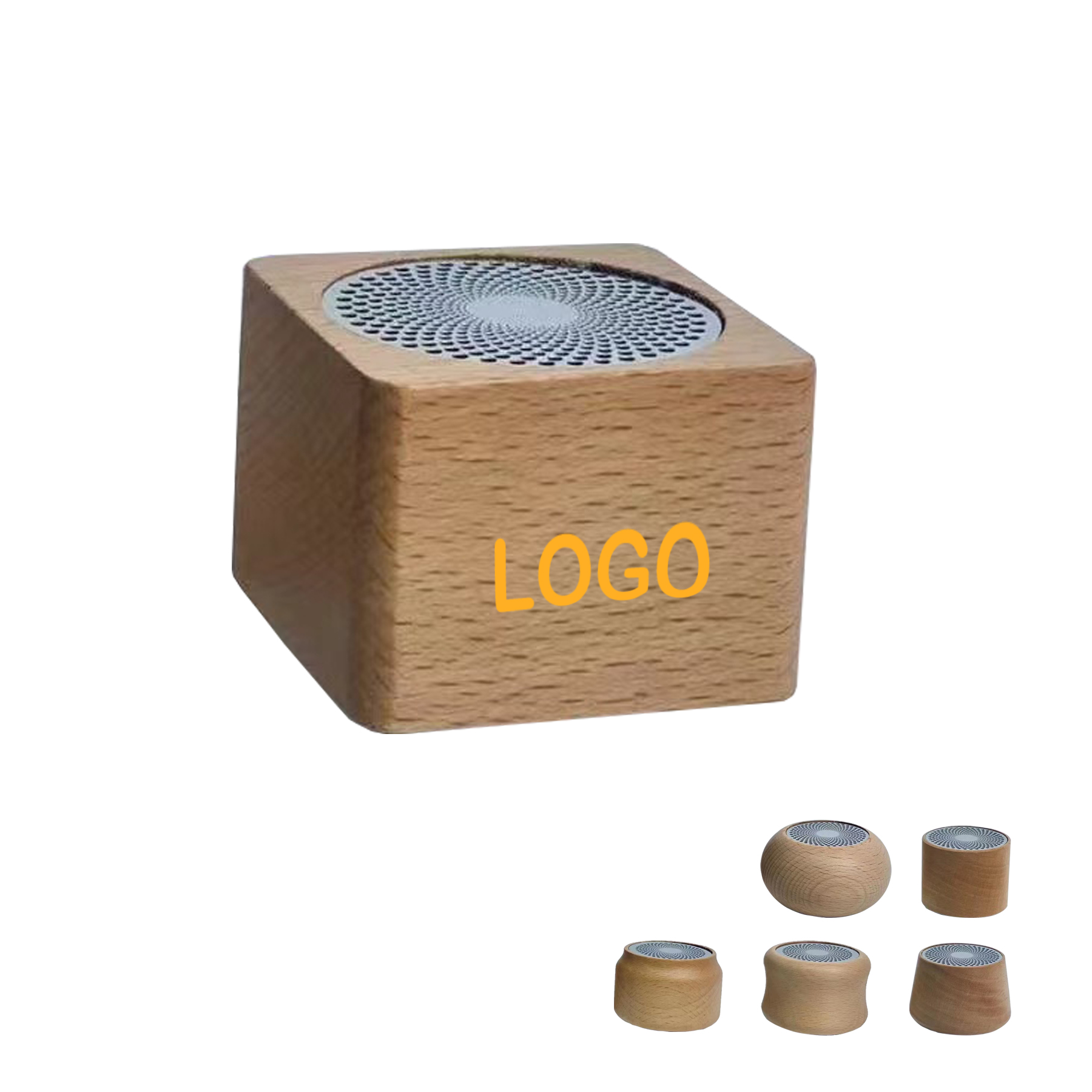 Wooden Wireless Sound Cube