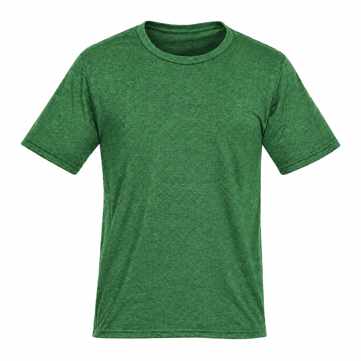 Blend Cotton Polyester Tee — Green