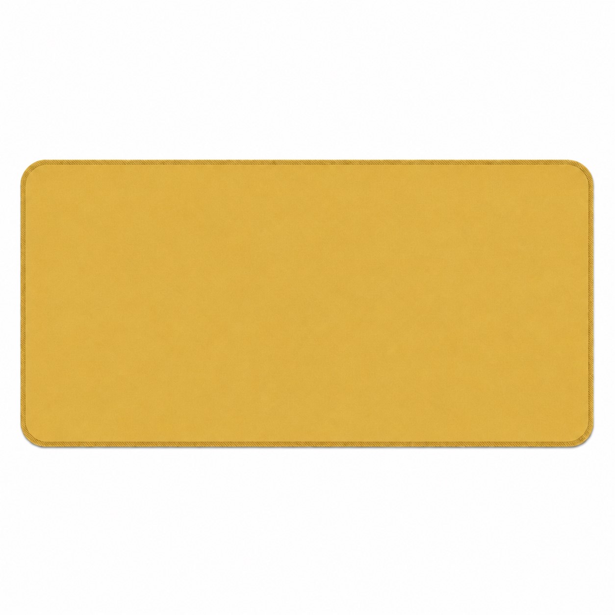 Large Fabric Counter Mat — Brass Gold