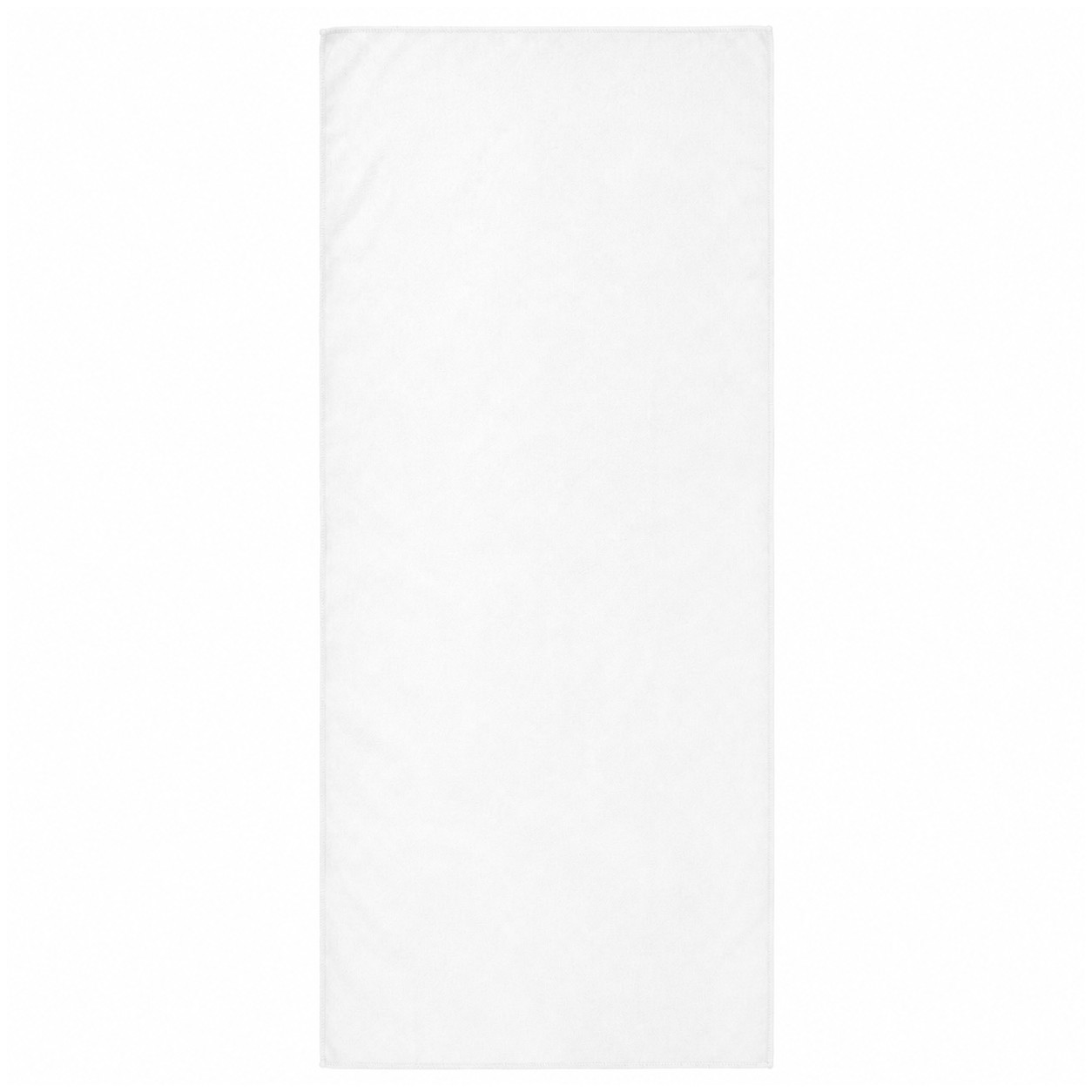 Polyester Nylon Cooling Towel — Clear White
