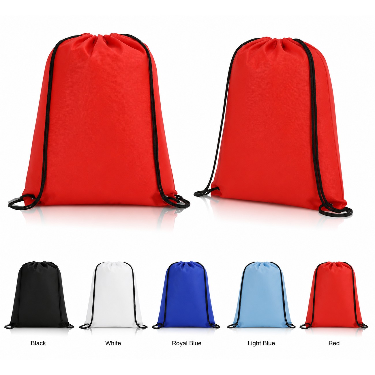 80GSM Non-Woven Drawstring Backpack