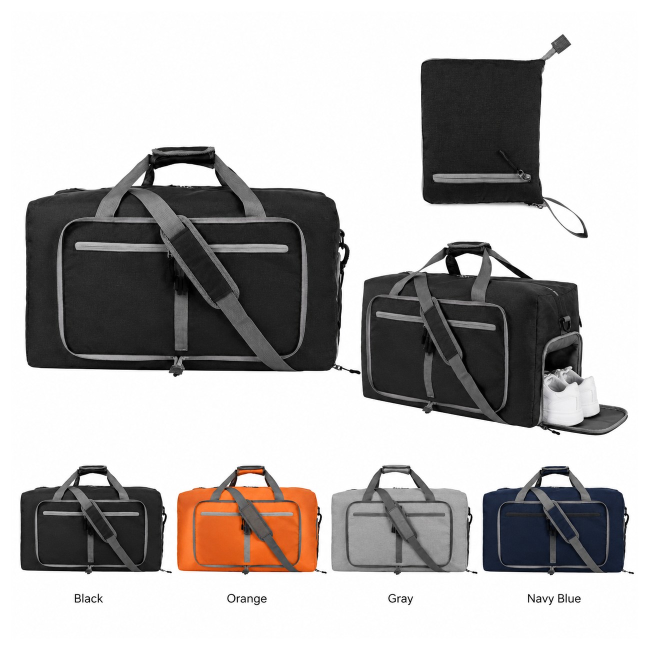 300D Polyester Roomy Duffel Bag